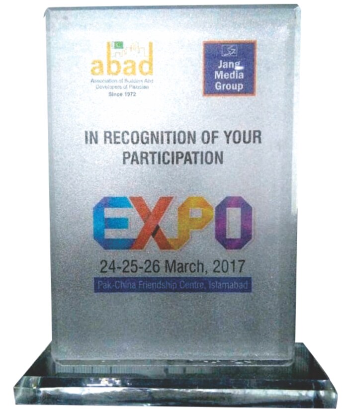 Recognition Award — ABAD Expo
